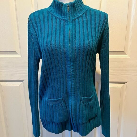 đVanâHeusenâ
Ribbed Zip-upâCardigan - Picture 1 of 9